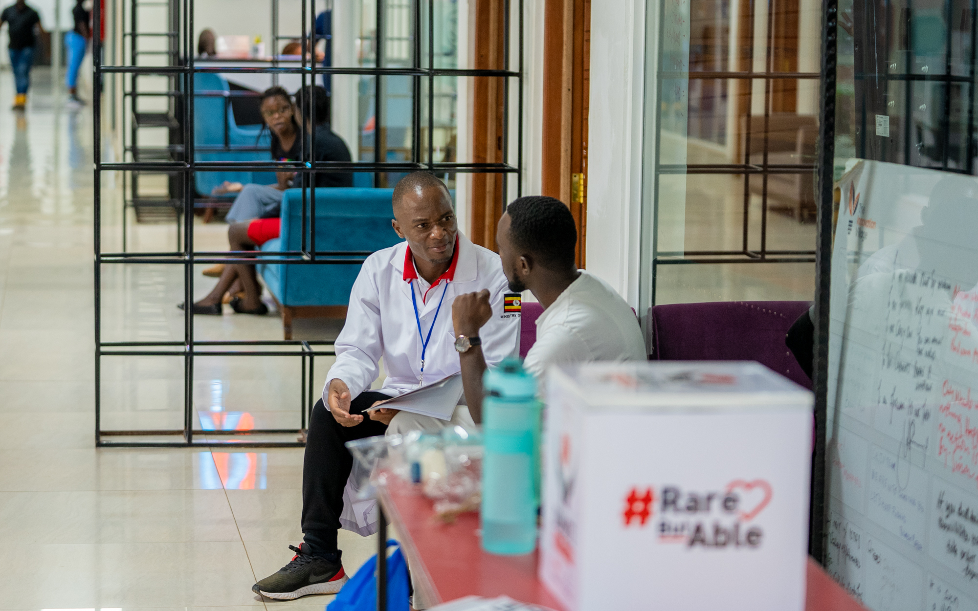 Distribution of mosquito nets for malaria prevention to families affected by sickle cell.